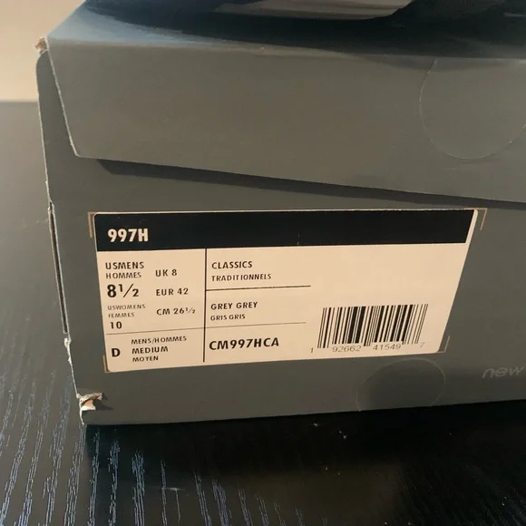 New Balance Mens 997H V1 Classic Sneaker Size 8.5 - Picture 5 of 5